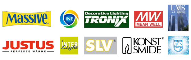 dealer van massive,interlight,lvs,lsv,konstsmide,justus,philips,ine,tronix en meanwell