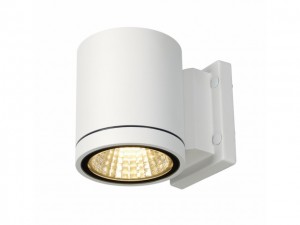 ENOLA_C OUT WL, wand armatuur, rond, wit, 9W LED, 3000K, 35° (228511)