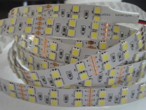 1 Super ledstrip warm wit 120 SMD5050 leds/mtr