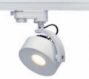 KALU TRACK LEDDISK wit 3000K incl 3-f adap (152601) DIMBAAR (vergelijkbaar met 75 Watt halogeen)