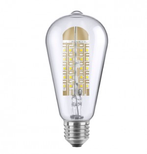 Led E27 rustiek 6W/2600k/dim