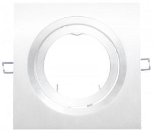 Tronix Architectural | Plate 111 | White | 1 hole square | Adj.