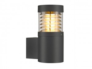 F-POL wandlamp, rond, antraciet, E27, max. 20W (231585)