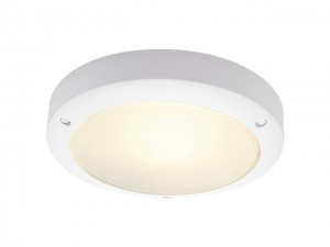 BULAN, plafond armatuur, rond, wit, E14, max. 11W, gesatineerd glas (229071 | 310249)