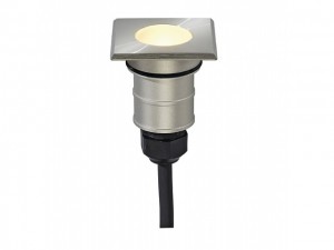 POWER TRAIL-LITE SQUARE, inox 316, 1W LED, warmwit, IP67 (228342 | 312766)