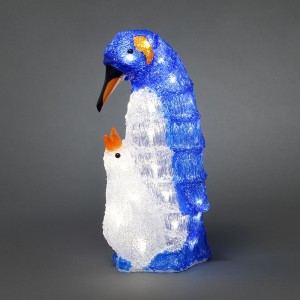 Acryl Pinguin Family, LED