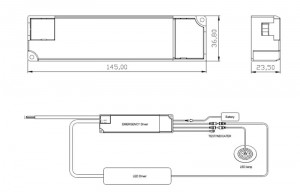 Schema nood pack voor downlighters